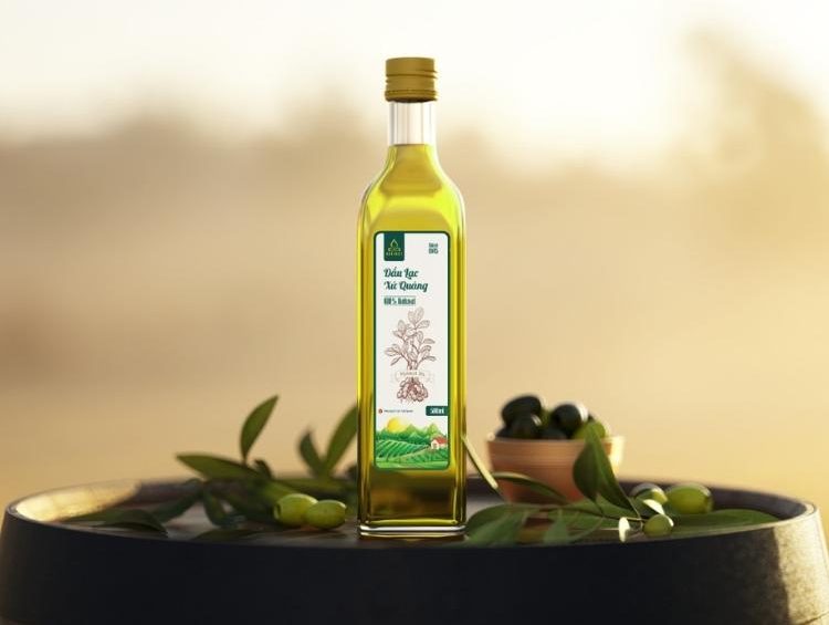 dầu đậu phộng nguyên chất