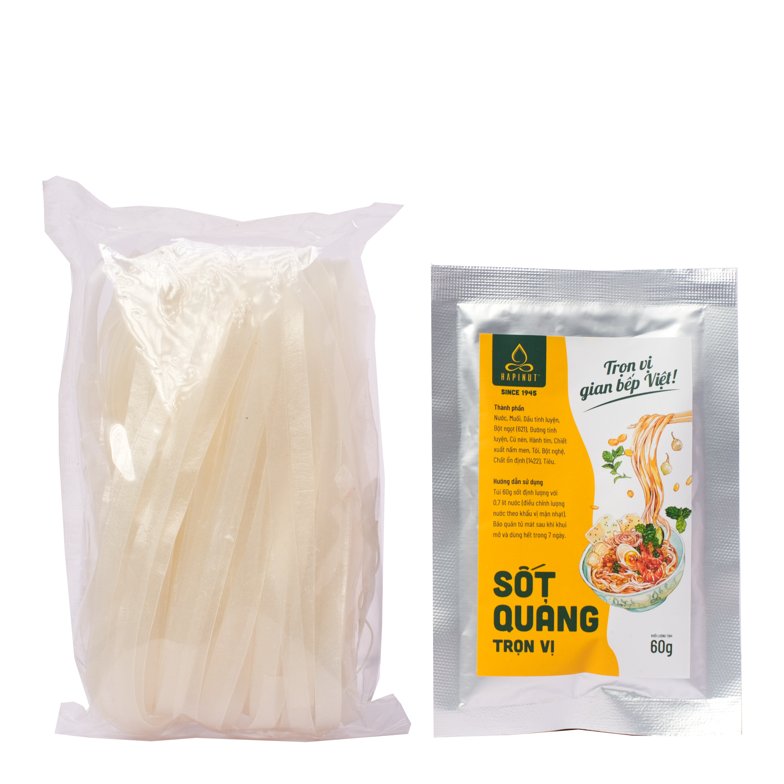 Bộ Mì Quảng trọn vị - Hapinut Noodle Kit - Ảnh 3