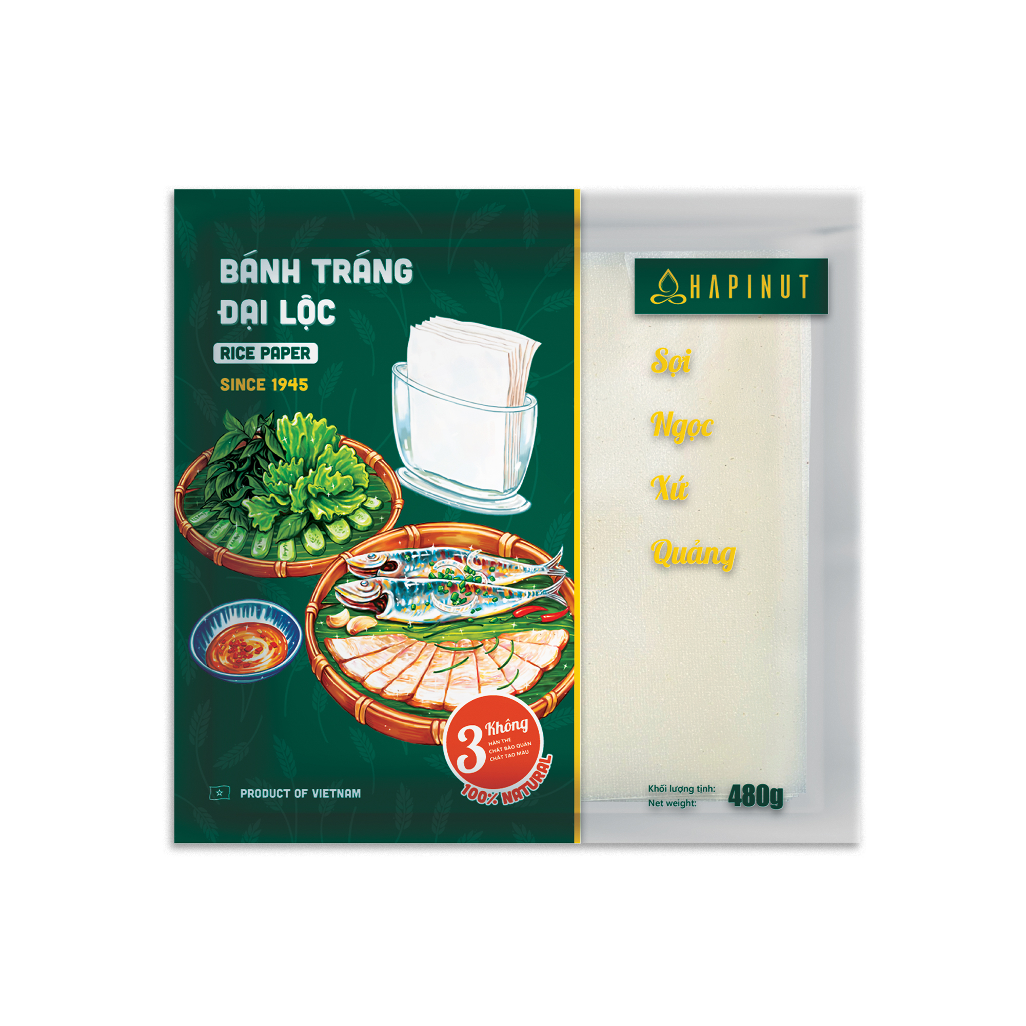 Bánh tráng Đại Lộc Quảng Nam 480 g