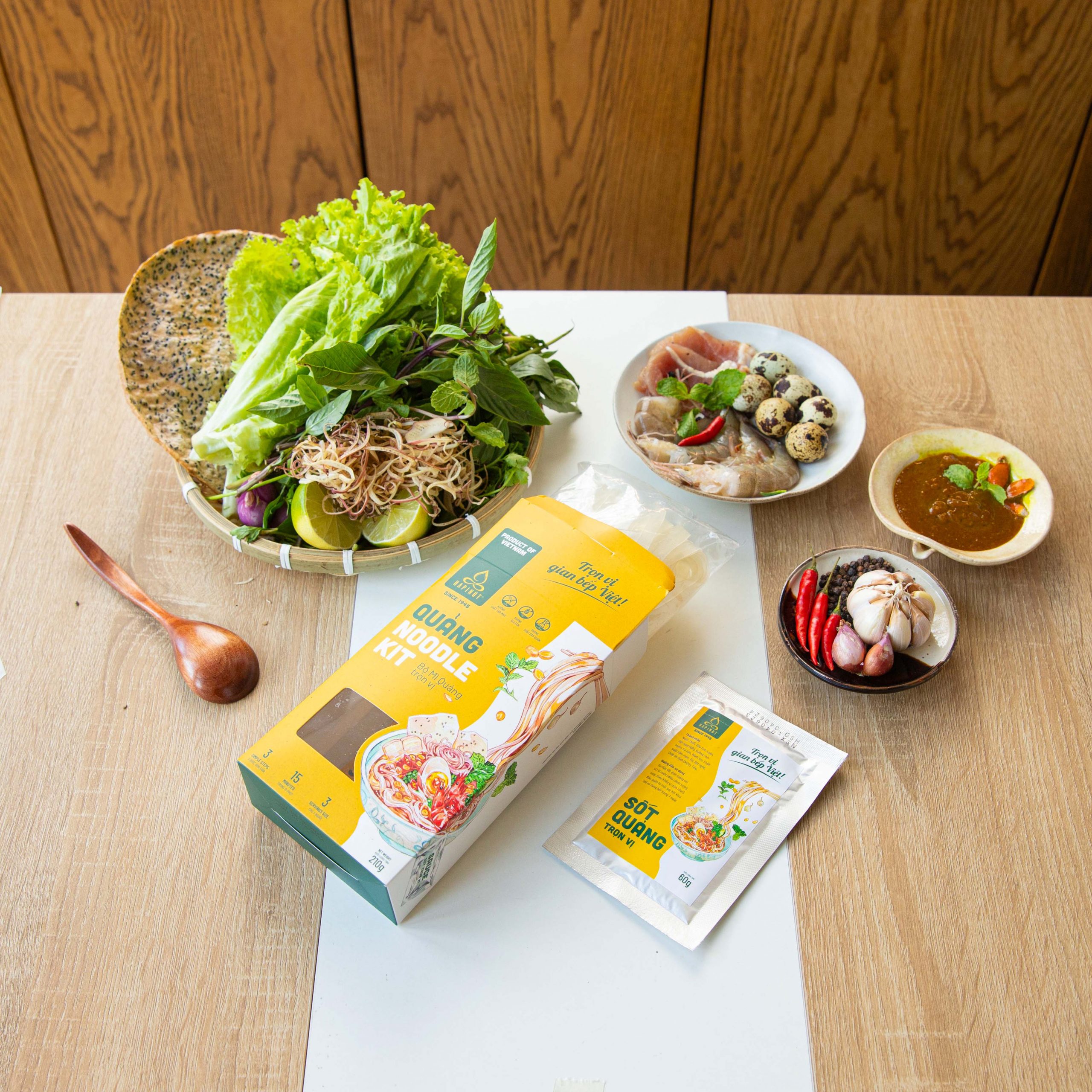 Bộ Mì Quảng trọn vị - Hapinut Noodle Kit - Ảnh 6