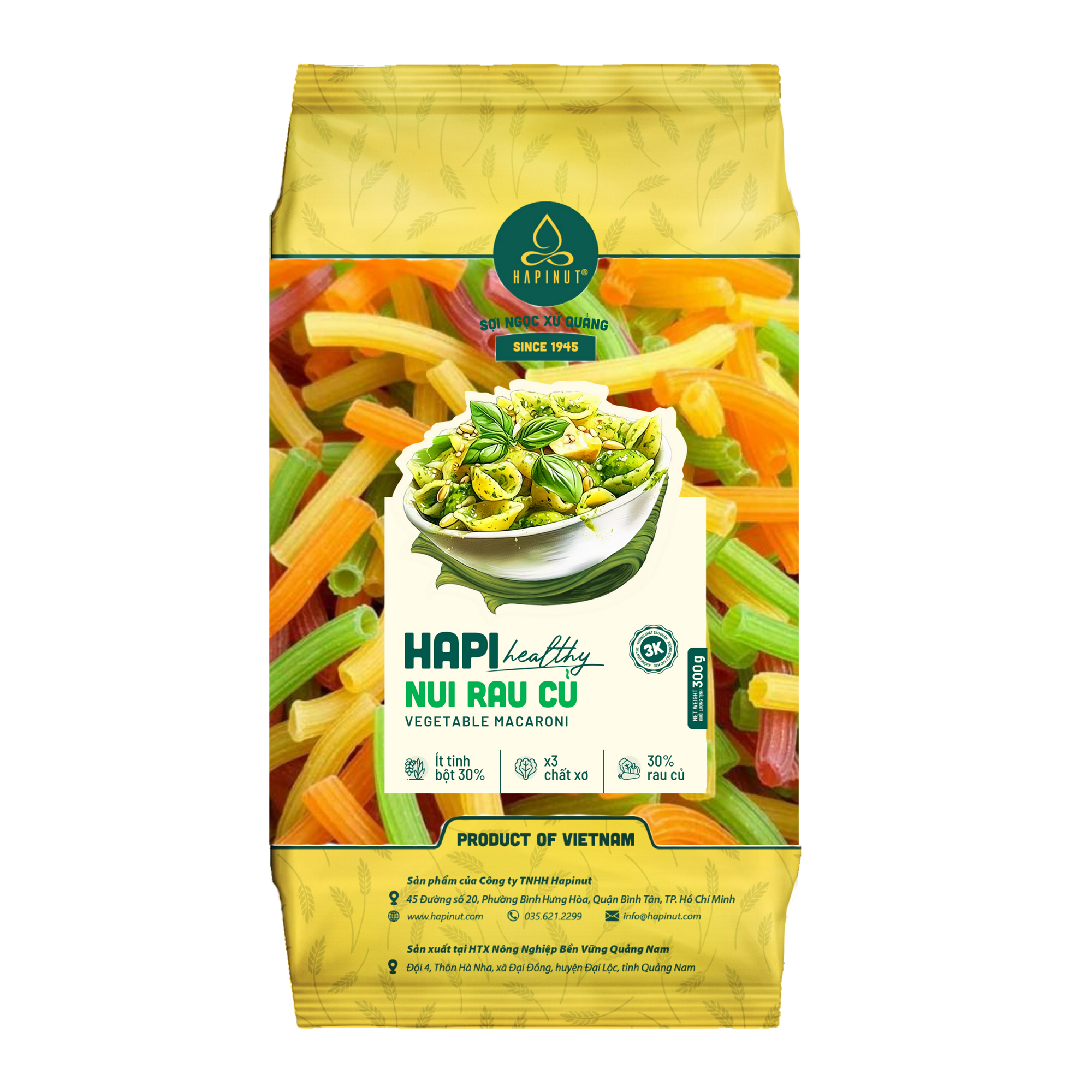 Nui rau củ sợi dài 300g