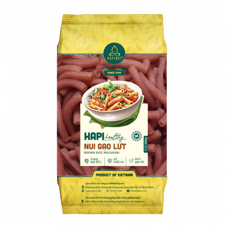 Nui gạo lứt sợi dài