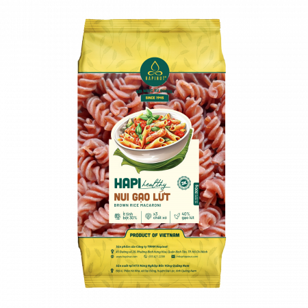 Nui gạo lứt xoắn 300g